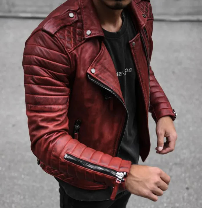 Urban Zip Leather Jacket