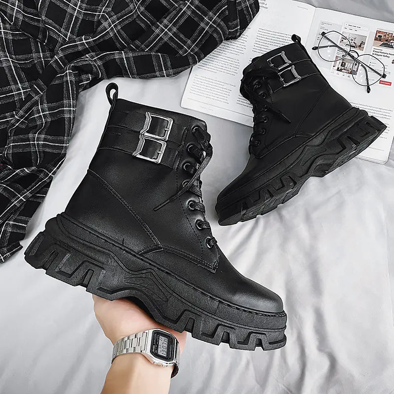 Men's British Style Martin Boots